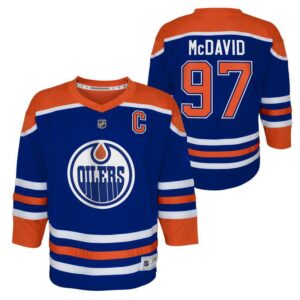 Edmonton Oilers, 97 McDavid sinine, replica särk