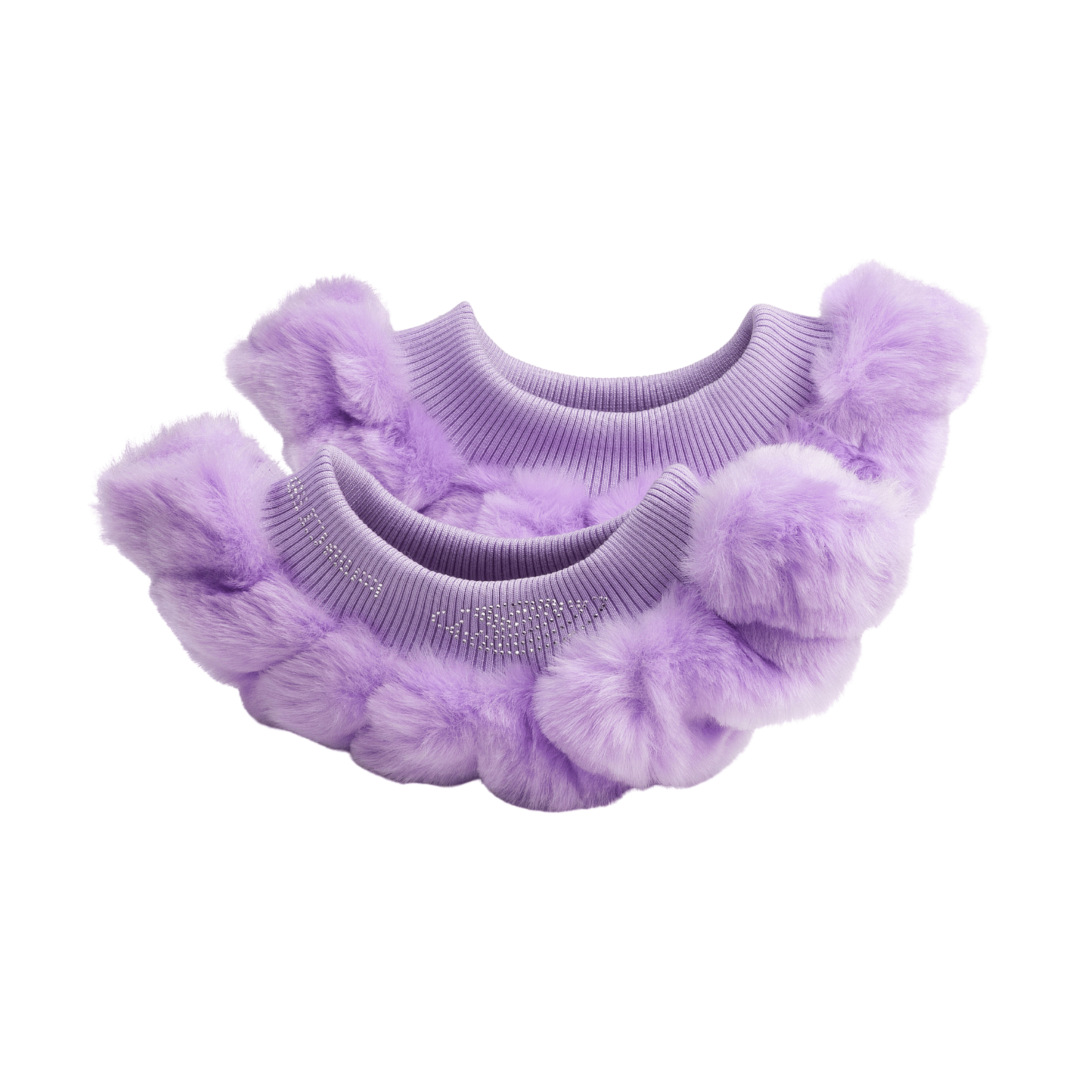 edea_mink_lilac Edea Eco Fur Soakers Purple luksuslikud lillad pehmed terakaitsmed paaris.